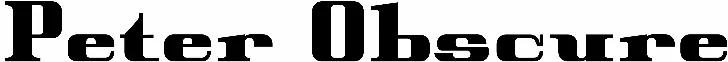 Peter Obscure