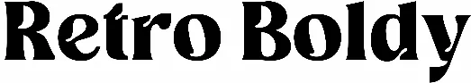 Retro Boldy