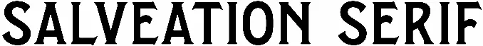 Salveation Serif