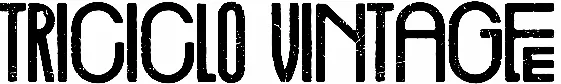 Triciclo Vintage