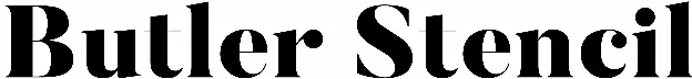Butler Stencil