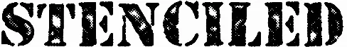 Stenciled