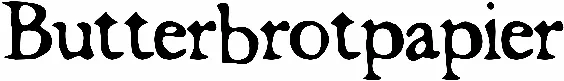 Butterbrotpapier