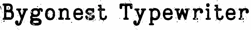 Bygonest Typewriter