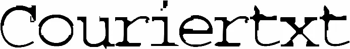 Couriertxt