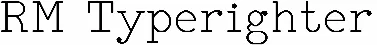 RM Typerighter