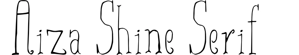 Aiza Shine Serif