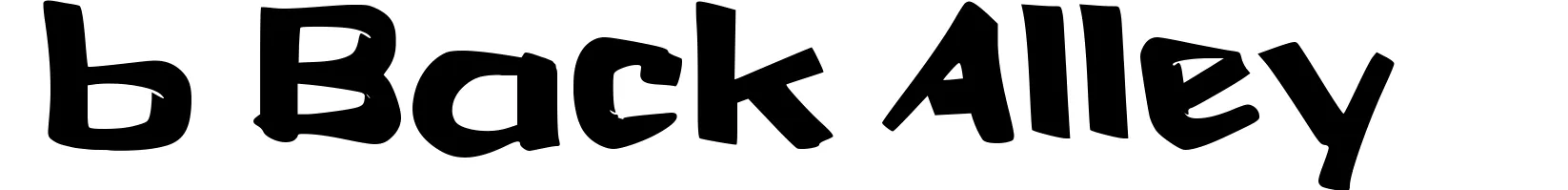 b Back Alley