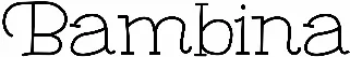 Bambina