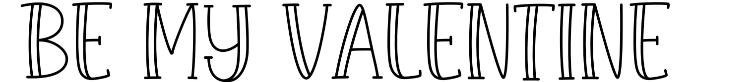 Be My Valentine