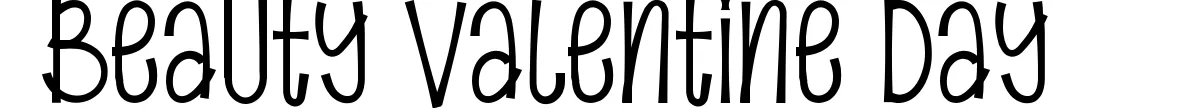 Beauty Valentine Day