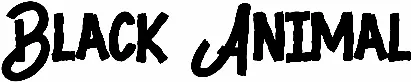 Black Animal