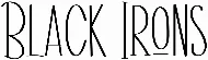 Black Irons