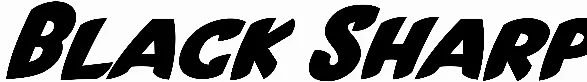 Black Sharp