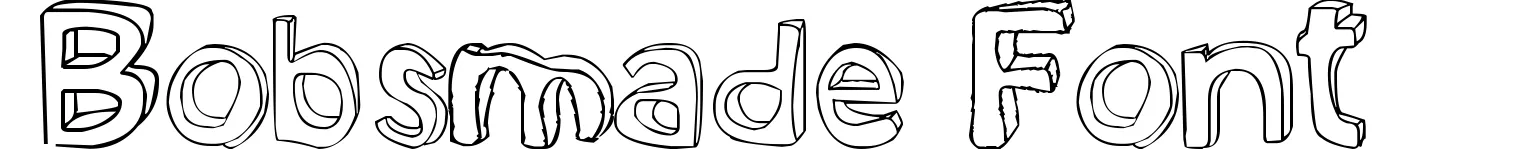 Bobsmade Font
