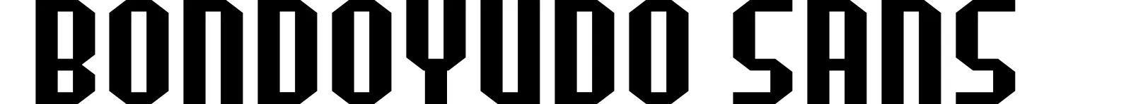 Bondoyudo Sans
