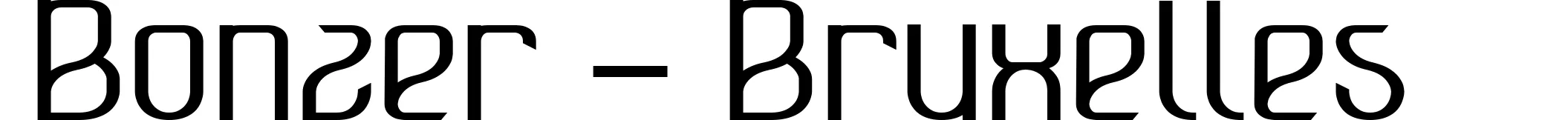 Bonzer - Bruxelles