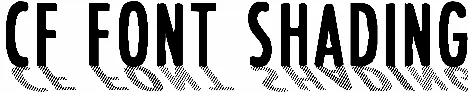 CF Font Shading