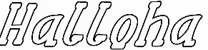 Halloha
