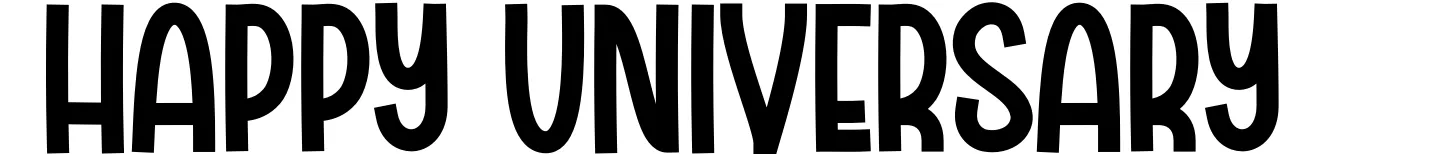 Happy Universary
