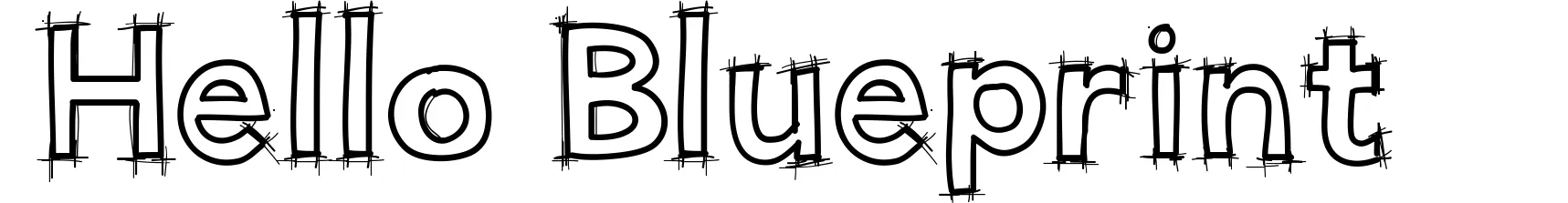 Hello Blueprint