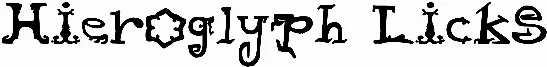 Hieroglyph Licks