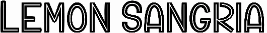 Lemon Sangria