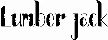 Lumber jack