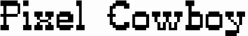 Pixel Cowboy