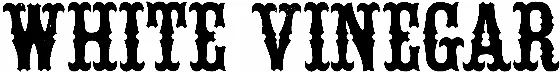 White Vinegar