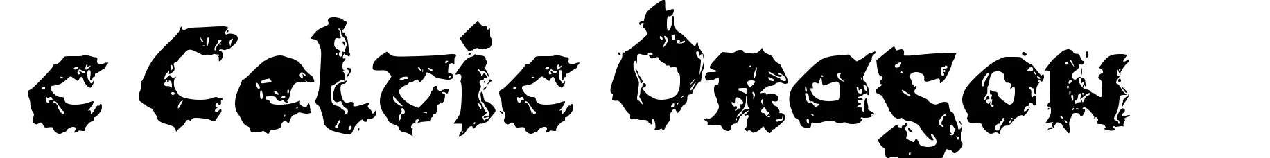 c Celtic Dragon