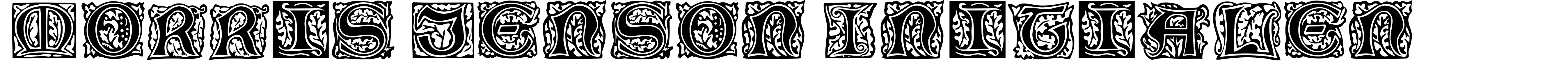 Morris Jenson Initialen