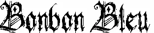 Bonbon Bleu