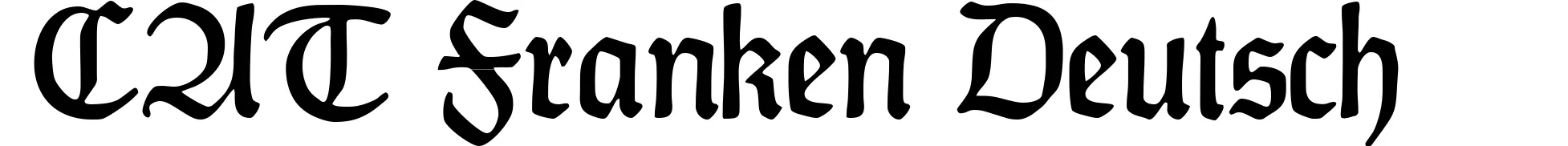 CAT Franken Deutsch