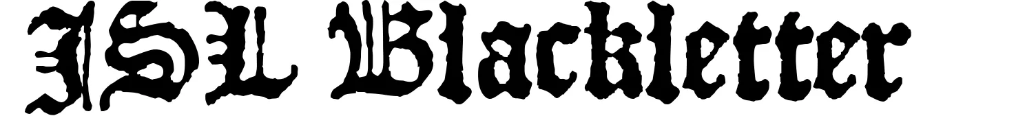 JSL Blackletter
