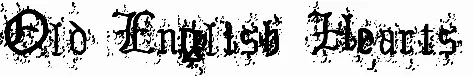 Old English Hearts