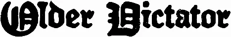Older Dictator