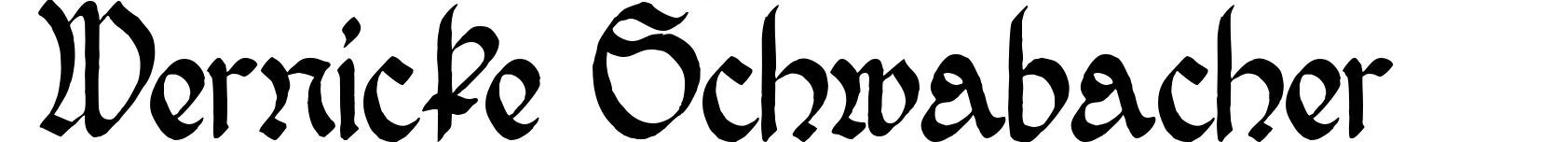 Wernicke Schwabacher