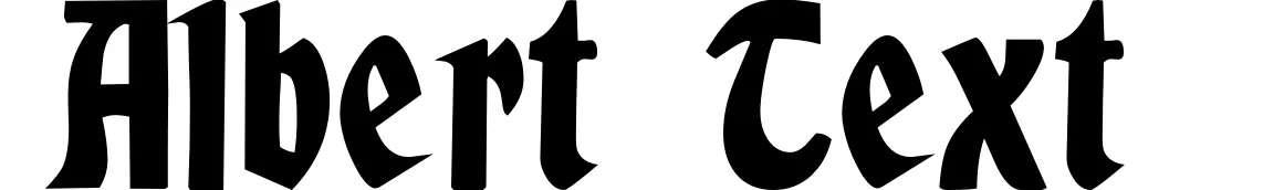 Albert Text