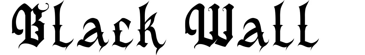 Black Wall
