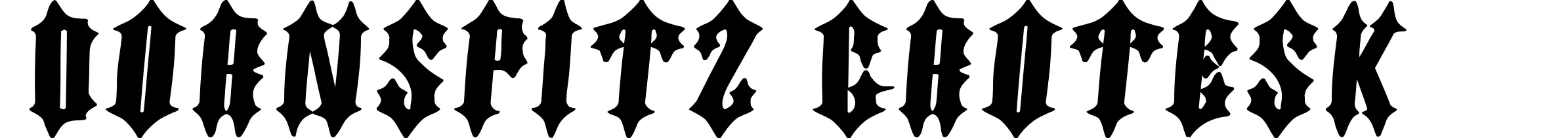 Dornspitz Grotesk