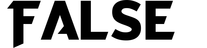 False