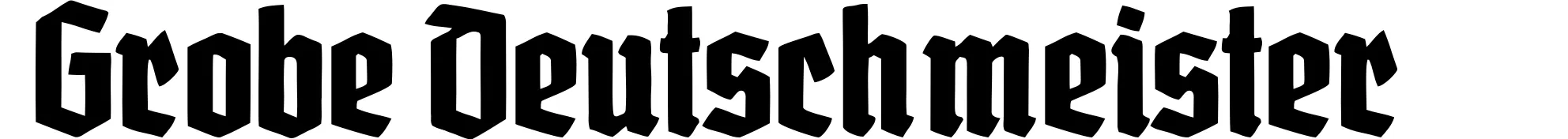 Grobe Deutschmeister