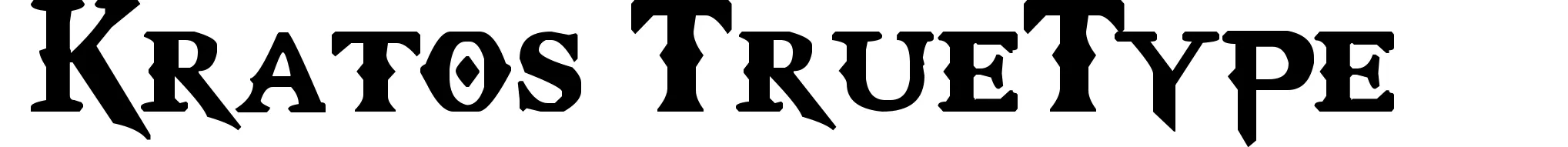 Kratos TrueType
