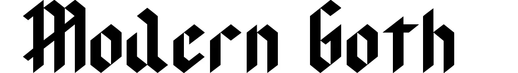 Modern Goth
