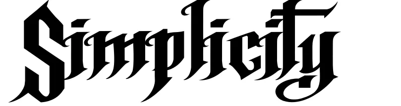 Simplicity