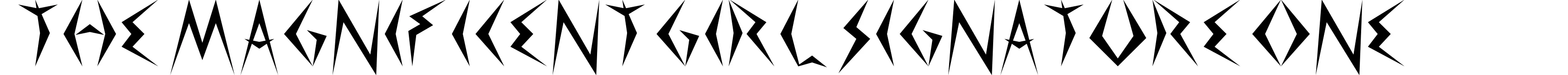 The Magnificent Girl Signature One