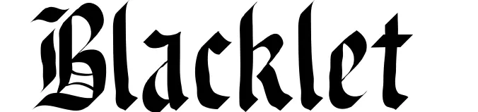 Blacklet