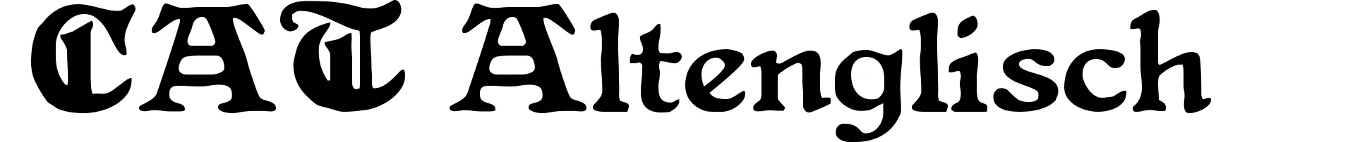 CAT Altenglisch