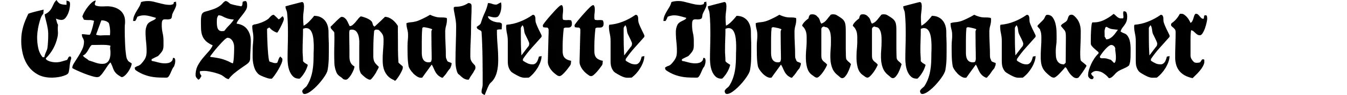 CAT Schmalfette Thannhaeuser